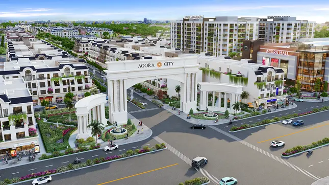 Hơn 50% sản phẩm tại Agora City là shophouse với khả năng khai thác kinh doanh